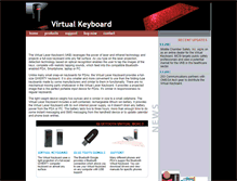 Tablet Screenshot of bluetoothvirtualkeyboard.com